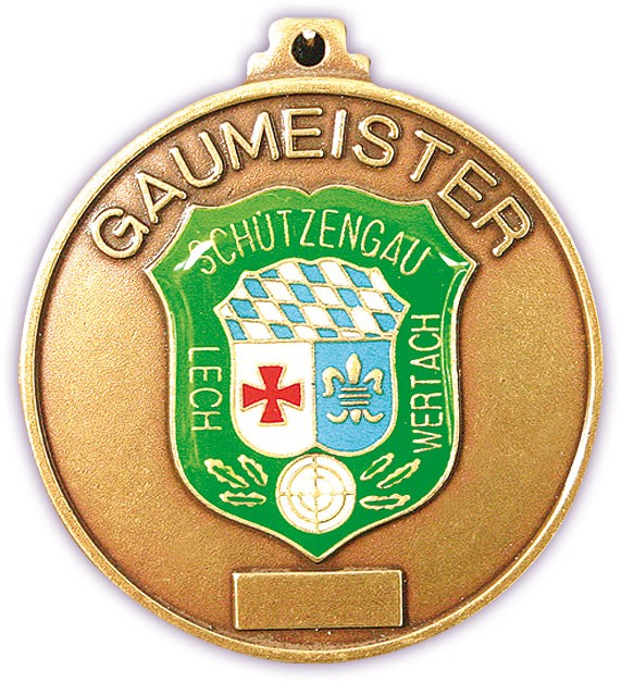 Medaille als Sonderanfertigung mit Farbauslegung Medaille als Sonderanfertigung mit Farbauslegung